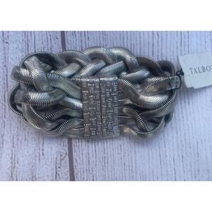 Talbots Silver Tone Magnetic Bracelet